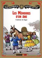Couverture du livre « Les mémoires d'un âne » de Comtesse de Segur aux éditions Rouge Et Or