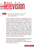 Couverture du livre « Télévision 15 » de Francois Jost aux éditions Cnrs