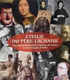 Couverture du livre « L'Italie du Père-Lachaise » de Costanza Stefanori aux éditions Skira Paris