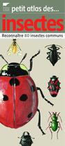Couverture du livre « Petit atlas des insectes ; reconnaître 80 insectes communs » de Lasserre/Hodebert aux éditions Delachaux & Niestle
