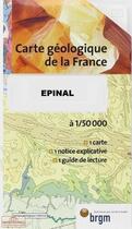 Couverture du livre « 0339p epinal a plat » de  aux éditions Brgm