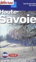 Couverture du livre « Guide petit futé ; départements ; Haute-Savoie (édition 2012/2013) » de  aux éditions Le Petit Fute