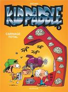 Couverture du livre « Kid Paddle Tome 2 : carnage total » de Midam aux éditions Dupuis