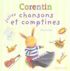 Couverture du livre « Corentin Jolies Chansons Et Comptines » de  aux éditions Chantecler