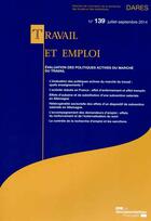 Couverture du livre « TRAVAIL ET EMPLOI N.139 » de Ministere De L'Emploi Et De La Solidarite aux éditions Documentation Francaise