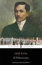 Couverture du livre « El Filibusterismo » de Rizal Jose aux éditions Adult Pbs