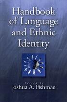 Couverture du livre « Handbook of Language and Ethnic Identity » de Joshua A Fishman aux éditions Oxford University Press Usa