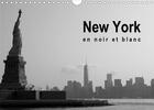 Couverture du livre « New York en noir et blanc (Calendrier mural 2020 DIN A4 horizontal) ; à la découverte de New York (Calendrier mensuel, 14 Pages ) » de Lebouc Soizic aux éditions Calvendo