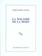 Couverture du livre « La maladie de la mort » de Marguerite Duras aux éditions Minuit