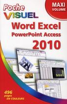 Couverture du livre « Word, Excel, Powerpoint, Access, Outlook 2010 ; maxi volume » de Kate Shoup aux éditions First Interactive