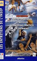 Couverture du livre « Proceedings first international symposium sciences and practices in swimming » de  aux éditions Atlantica