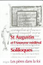 Couverture du livre « Soliloques » de Augustin D'Hippone aux éditions Jacques-paul Migne