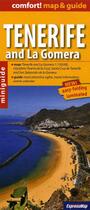 Couverture du livre « Tenerife and la gomera (comfort !map&guide, carte laminee) » de  aux éditions Expressmap