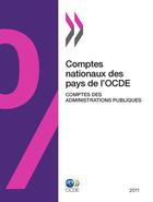 Couverture du livre « Comptes nationaux des pays de l'ocde - comptes des administrations publiques 2011 » de  aux éditions Oecd