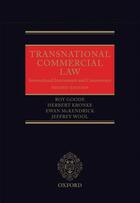 Couverture du livre « Transnational Commercial Law: International Instruments and Commentary » de Wool Jeffrey aux éditions Oup Oxford