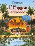 Couverture du livre « Fenêtre sur l'Egypte ancienne » de Jones/Hancock aux éditions Usborne