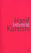 Couverture du livre « Intimite » de Hanif Kureishi aux éditions Christian Bourgois