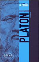 Couverture du livre « Platon » de Herve Bonnet aux éditions Ellipses