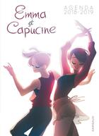 Couverture du livre « Emma et capucine agenda emma et capucine » de Sayaphoum Lena aux éditions Dargaud