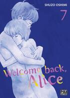 Couverture du livre « Welcome back, Alice » de Shuzo Oshimi aux éditions Pika