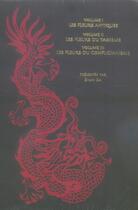 Couverture du livre « Les fleurs de la pensée chinoise ; coffret t.1 à t.3 » de Shan Sa aux éditions Archipel