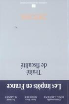 Couverture du livre « Les impots en france ; traite de fiscalite (édition 2005/2006) » de  aux éditions Lefebvre