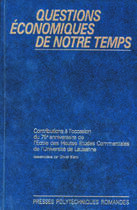 Couverture du livre « Question Eco De Notr Temp » de Blanc aux éditions Ppur