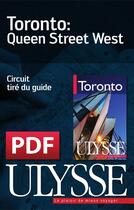 Couverture du livre « Toronto : Queen Street West » de  aux éditions Ulysse