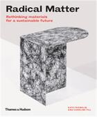 Couverture du livre « Radical matter rethinking materials for a sustainable future (paperback) » de Franklin Kate aux éditions Thames & Hudson