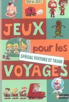 Couverture du livre « Jeux pour les voyages » de Camier Nathalie aux éditions Nathan