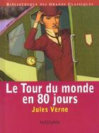 Couverture du livre « Le Tour Du Monde En 80 Jours » de Jules Verne aux éditions Nathan