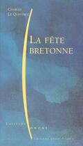 Couverture du livre « La fete bretonne » de Jaouen-Le Quintrec aux éditions Ouest France