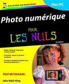 Couverture du livre « Photo numérique (13e édition) » de Julie Adair King aux éditions First Interactive