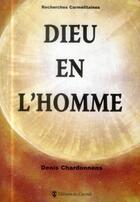 Couverture du livre « Dieu en l'homme » de Chardonnens Denis aux éditions Carmel