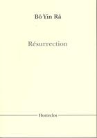Couverture du livre « Résurrection » de Bo Yin Ra aux éditions Horteclos