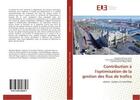 Couverture du livre « Contribution a l'optimisation de la gestion des flux de trafics » de Mbonjo Zede Adolphe aux éditions Editions Universitaires Europeennes