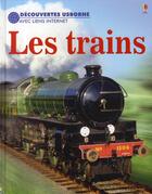 Couverture du livre « Les trains » de James Turnbull aux éditions Usborne