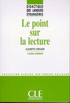 Couverture du livre « Dle point sur lecture » de Cornaire/Germain aux éditions Cle International