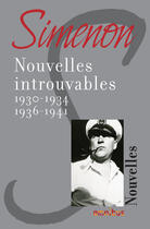 Couverture du livre « Nouvelles introuvables » de Georges Simenon aux éditions Omnibus