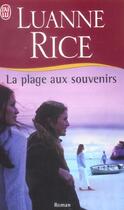 Couverture du livre « Plage aux souvenirs (la) » de Rice Luanne aux éditions J'ai Lu