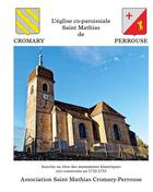 Couverture du livre « L'église co-paroissiale Saint Mathias de Cromary Perrouse » de Mac-Grath Edouard aux éditions Books On Demand