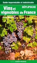 Couverture du livre « Display 10ex vins et vignobles de france - deplipoche » de  aux éditions Ouest France