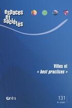 Couverture du livre « Villes et 