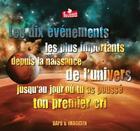 Couverture du livre « Les 10 événements les plus importants depuis la naissance de l'univers jusqu'à ton premier cri » de Bapu aux éditions Je Reussis