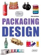 Couverture du livre « Packaging design » de Chris Van Uffelen aux éditions Braun