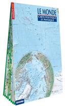 Couverture du livre « Monde : carte politique et physique 1 : 31 000 000 (xxl) » de  aux éditions Expressmap