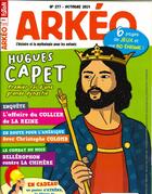Couverture du livre « Arkeo junior n 277 hugues capet - octobre 2019 » de  aux éditions Arkeo Junior