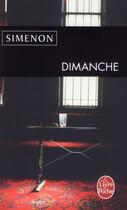 Couverture du livre « Dimanche » de Georges Simenon aux éditions Le Livre De Poche