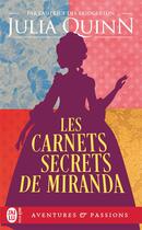 Couverture du livre « Les carnets secrets de Miranda » de Julia Quinn aux éditions J'ai Lu