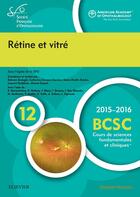 Couverture du livre « Rétine et vitré » de  aux éditions Elsevier-masson